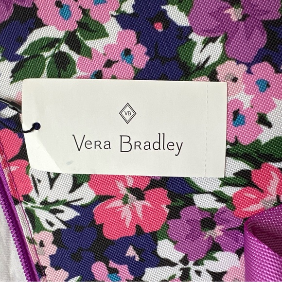 NWT VERA BRADLEY COOLER TOTE NEW FLOWERS - Picture 3 of 9
